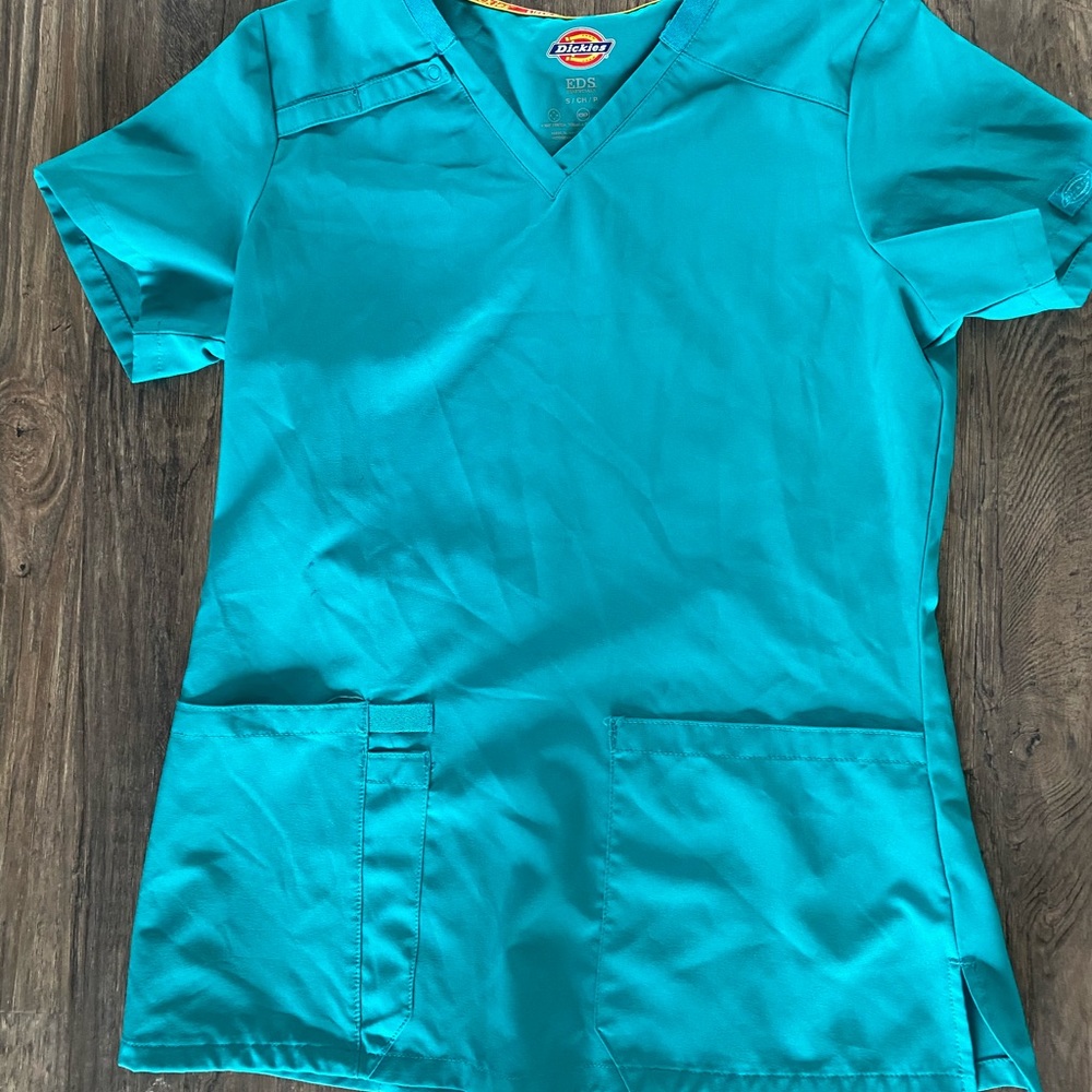 Two dickies scrub tops